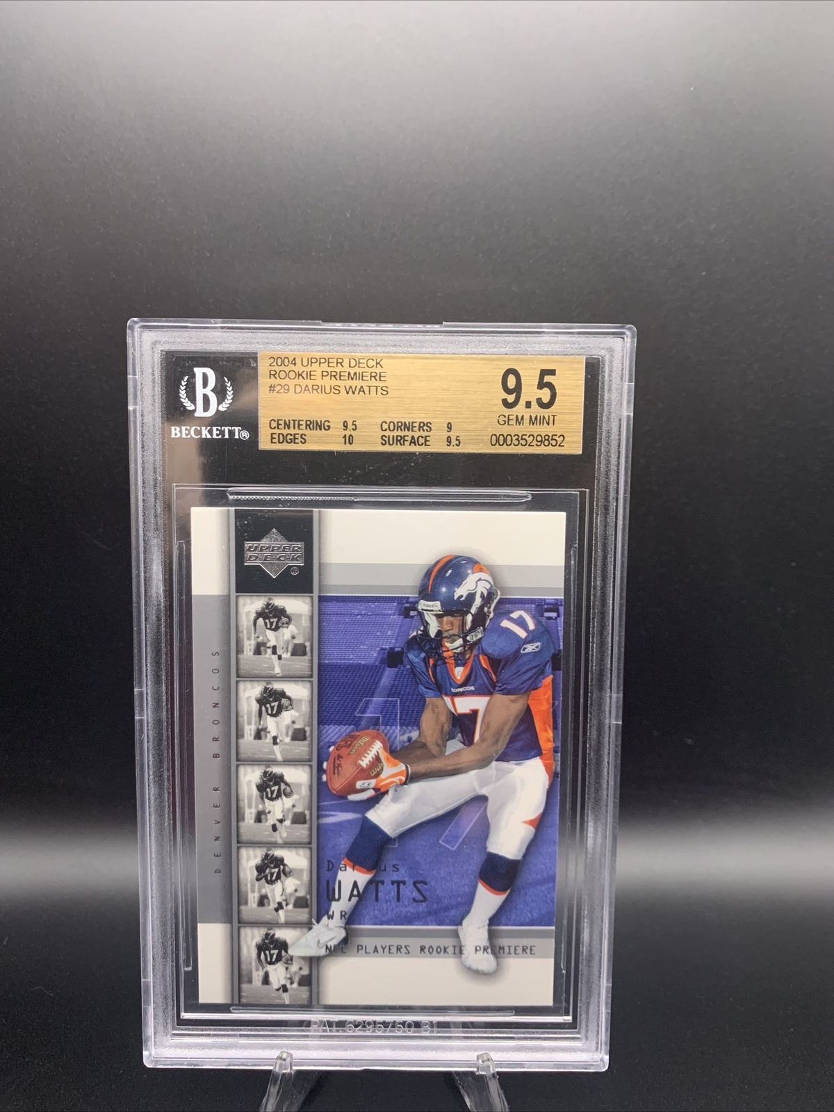 Darius Watts Upper Deck Rookie Premiere #29 Base