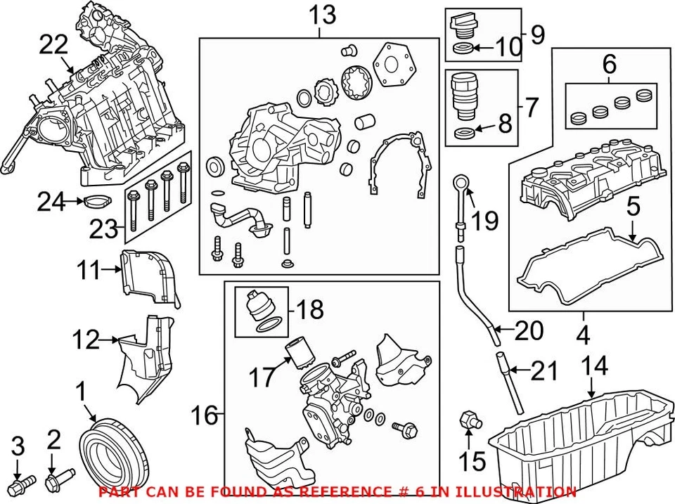 Sello de tubo de bujía Mopar genuino OEM para Jeep Renegade Foto 2 de 2