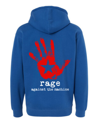 RAGE AGAINST THE MACHINE XL レッド RAGE AGAINST THE MACHINE | 'Red Star' | 90s | L/XL – Unusual Vibez