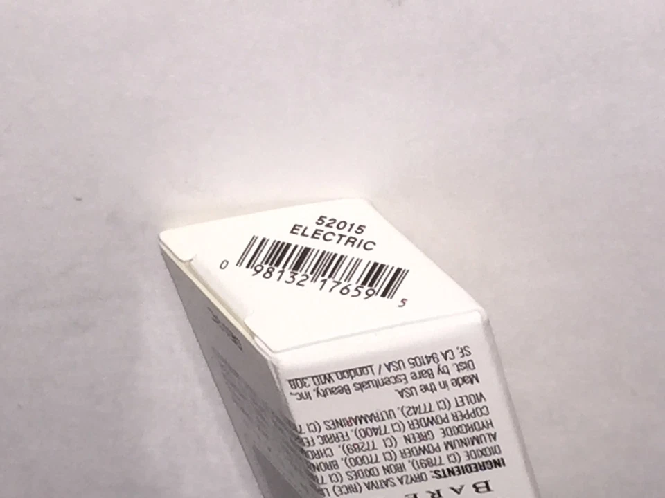 bareMinerals BareEscentuals HIGH SHINE Eyecolor Eyeshadow "ELECTRIC" Green NEW  - Image 4 of 4