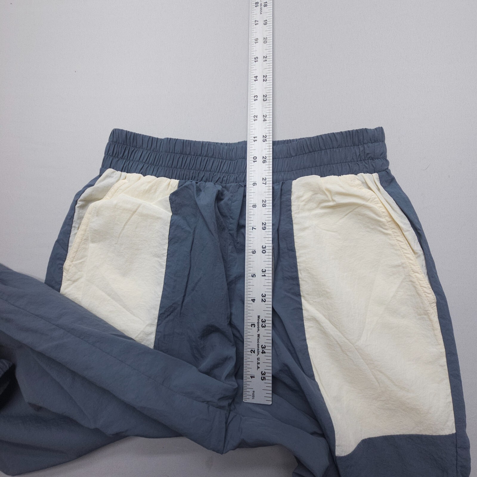 Fabletics Track Pants Storm Cloud Two-Tone High R… - image 5