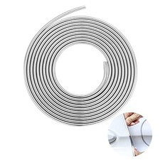 Car Door Edge Guards Chrome Universal U Shape Moulding Trim Strip 32FT Silver
