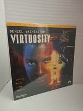 Virtuosity Laserdisc, 1996 Russell Crowe,NEW/SEALED gr