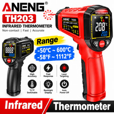 Infrared Thermometer LCD Digital Non-contact Laser IR Temperature Gun Temp Meter