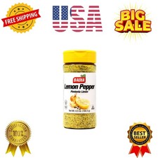 Lemon Pepper Seasoning, 6.5 oz - Pepper, Garlic  Onion, Zesty Citrus Blend f...