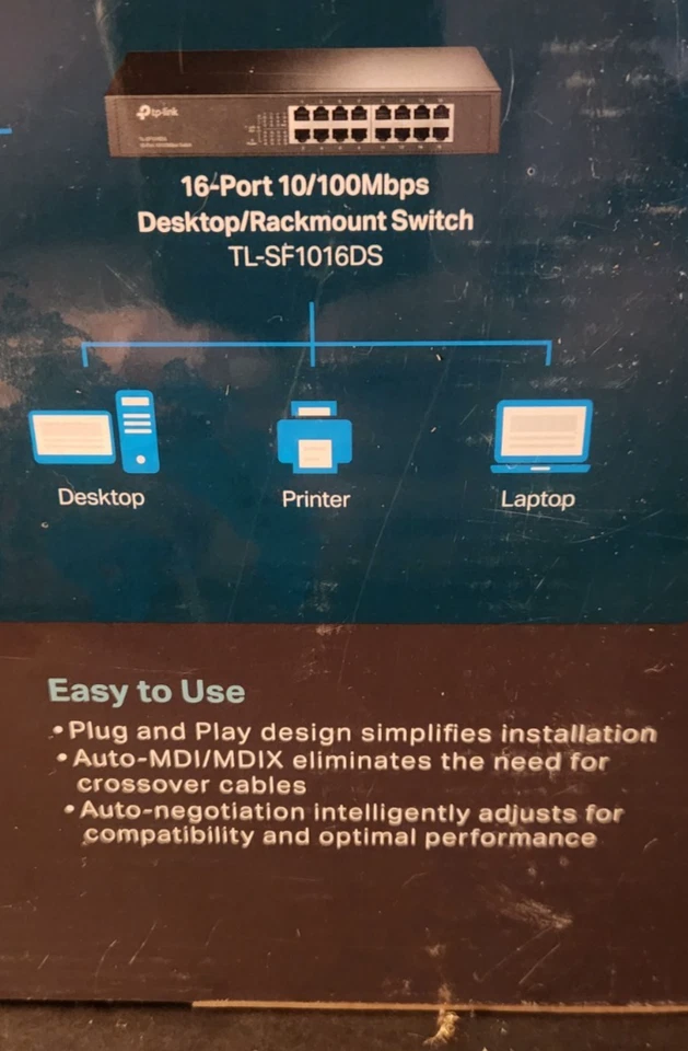 TP-Link 16-port 10/100 MBPS Desktop / Rack-mount Switch - Image 4 of 4