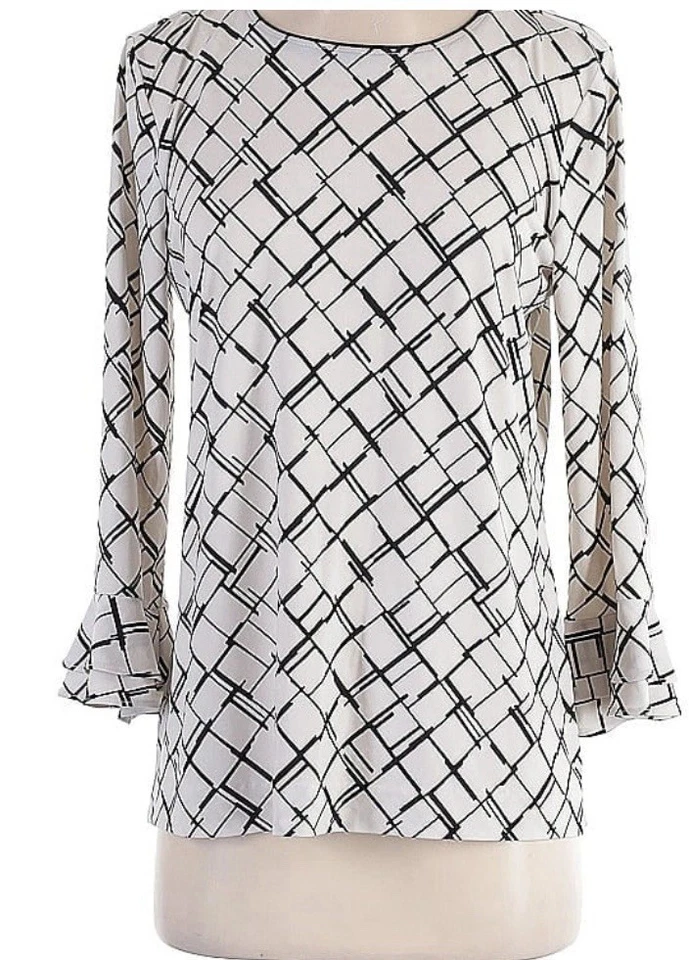 Karl Lagerfeld Paris L Tunic Top - Image 2 of 4