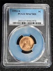 1952-S LINCOLN WHEAT BACK CENT PCGS MS 67 RD                           #MF-2366