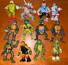lot of 12 vintage tmnt Action figures Teenage Mutant Ninja Turtles
