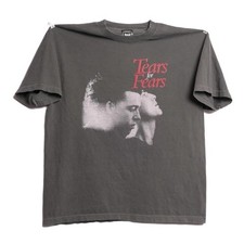 Tears For Fears Shout Songs From The Big Chair short sleeve black T shirt