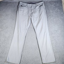 Vineyard Vines OTG Performance Pant Gray Whale Chino On The Go 36x32 Prep Mens