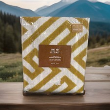 Ikat Key Curtain- West Elm- Hidden Tab-48X63in- New