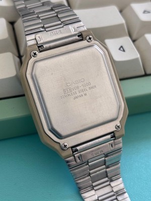 Rare] Vintage CASIO VDB-1000 DATABANK Touch Screen Watch JAPAN