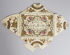 Alter Taufbrief Patenbrief Taufe 1860 #001