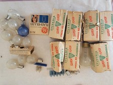 Vintage Flashbulb Lot - Sylvania Press 40  GE AG-1B Bulbs - 8 Boxes - UNTESTED