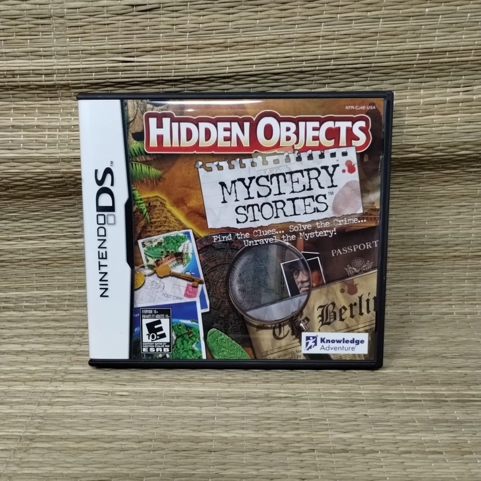 Hidden Objects: Mystery Stories (Nintendo DS, 2010) Complete VG - Image 2 of 4