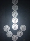 1.00 Face value Standing Liberty quarters (cull 90%) (4 silver quarters)
