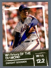 Dwight Doc Gooden Signed 2020 Topps WARriors of the Diamond #WOD-20 LSCM COA 