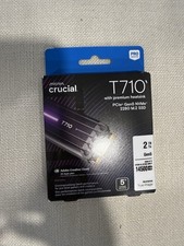 Crucial T710 M.2 2280 2TB Heatsink PCIe 5.0 x4 NAND² Internal SSD CT2000T710SSD5