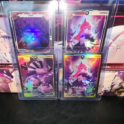 VCard: Divine Chaos - 1st Edition - Camila - Ultra Rare - Set [10, 9, 8, Mascot]