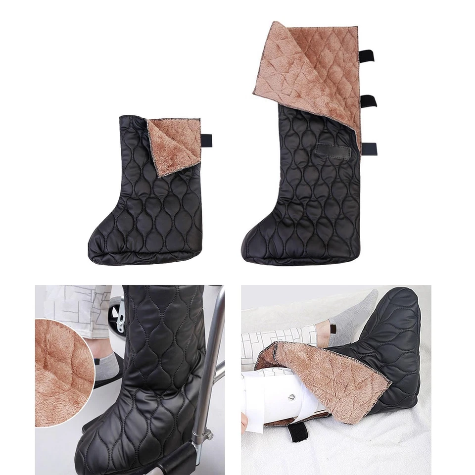 Chaussons chauds pour pieds, chaussons doux, confortables, épais, thermiques, - Photo 1/1
