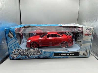 ミニカー Maisto 1/18 Lexus SC430 Maisto 1/18 Lexus SC430 Convertible Hard Top Red Roadster Players