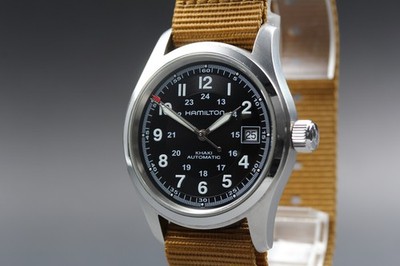 HAMILTON Khaki H704450 38mm Black Dial Automatic Men's Watch [Near MINT]