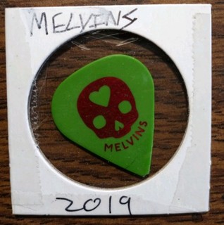 Melvins King Buzzo Used Guitar Pick