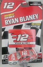 Ryan Blaney #12 DEX Imaging NASCAR Authentics 2020 Wave 07 1:64 Diecast Car
