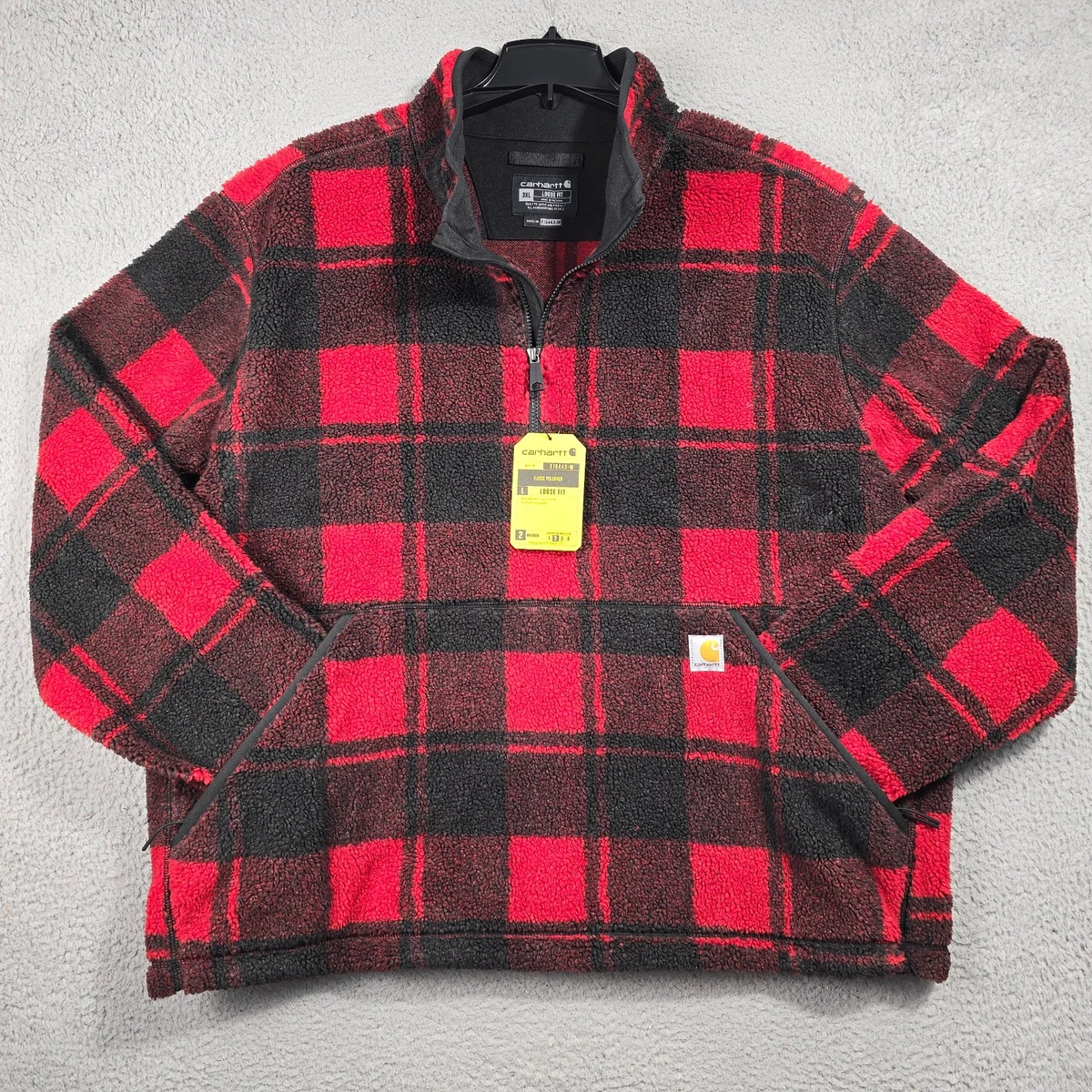 Preços baixos em Carhartt Vermelho Casacos, jaquetas e Coletes