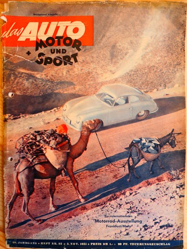 Das Auto + Motor und Sport 23/51 Test Mercedes Benz 220, Porsche mit 1,5l Motor