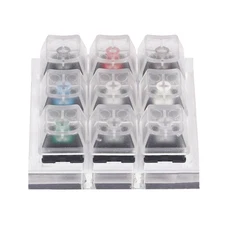 9-Axis MX Switch Tester Mechanical Keyboard Sampler Keycap Switch for Cherry