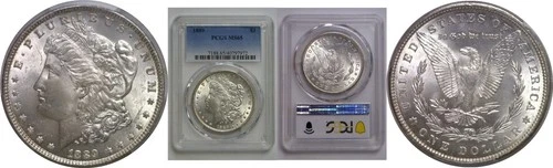 1889 Morgan Dollar   PCGS MS-65