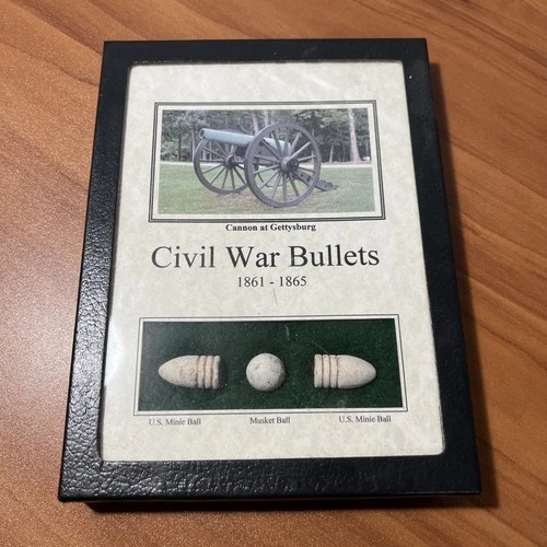 American Civil War Relics Bullets Historical Artifacts US Miniballs Musket ball