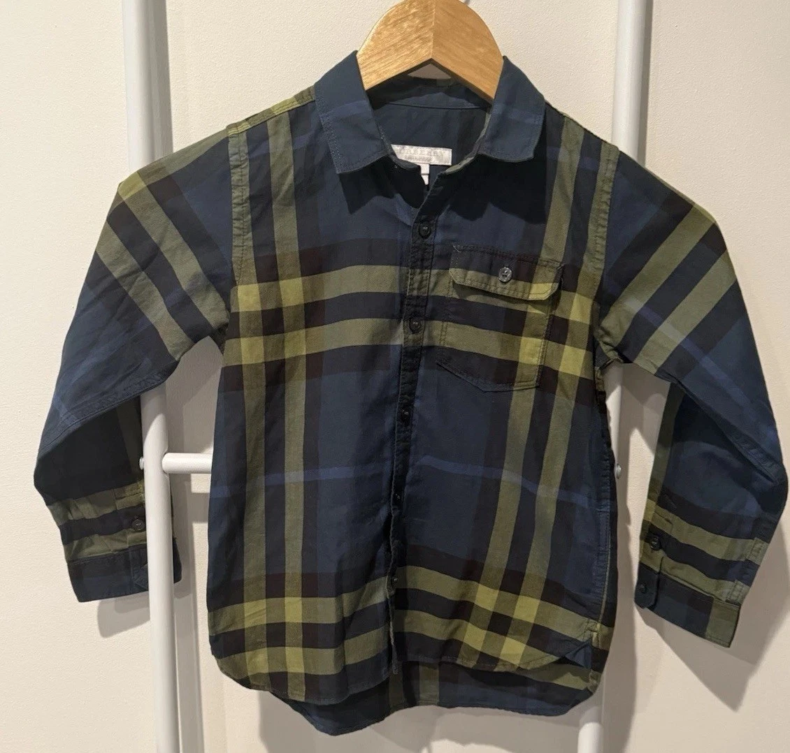 25+ Burberry Long Sleeve Tops, Shirts & T-Shirts for Boys for sale