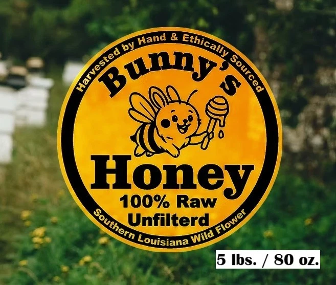 Raw Honey 5 lbs Fresh Spring 2025 Wildflower Honey Raw Unfiltered Kosher - Image 2 of 4