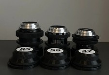 ARRI PL Helios SET Cine-Modded Lenses 37 58 85 Helios 44-2 Mir 1v Jupiter 9 PL