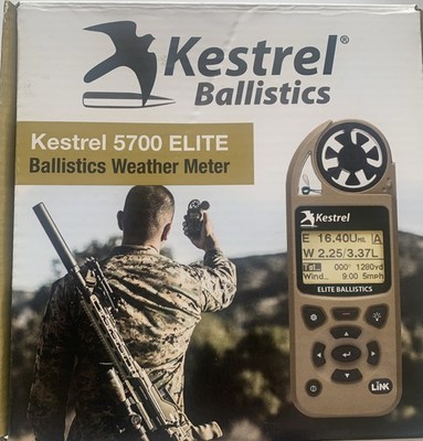 Kestrel 5700 Elite Weather Meter w/Applied Ballistics/LiNK Blz Orange 0857ALBLZ