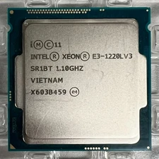 SR1BT INTEL XEON E3-1220LV3 1.10GHZ 2-CORE 4MB 13W CPU PROCESSOR