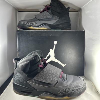 Jordan Son of Mars Bordeaux 2012 Gray Black 512245-038 Men's Sneakers US 11.5  