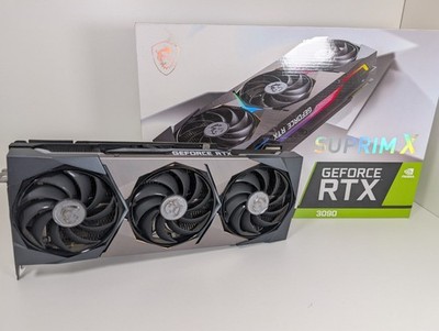 MSI RTX3090 Suprim 24GB GDDR6X Ki, Workstation & Gaming Grafikkarte