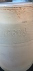 vintage pickle jar j603 crock style no maker mark no lid half gallon — photo 2