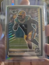 2025 Panini Donruss Optic Micah Parsons #85 Silver Holo Prizm Green Bay Packers