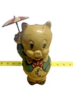 Antique 1939 Marx Toys Porky Pig Tin Wind Up Leon Schlesinger - Not Working