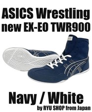 ASICS Wrestling Shoes 1083A001 NNW Navy / White new EX-EO TWR900 Prime Attack