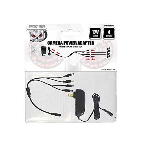 Night Owl Security Camera Power Adapter with 4-Way Power Splitter - Image 3 of 4