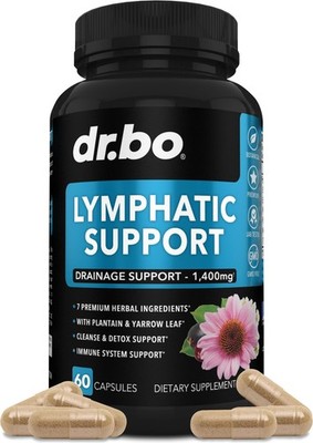 Lymphatic Drainage Supplements Pills - Lymphatic Support Total Herbal Cleanse...