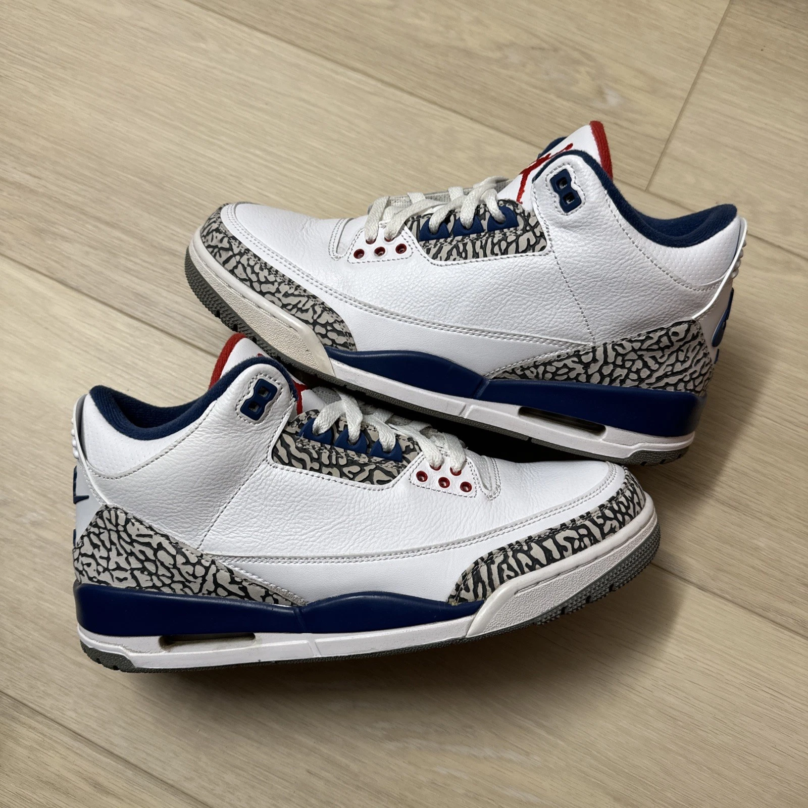 Taglia 10 5 Jordan 3 Retro OG Mid True Blue