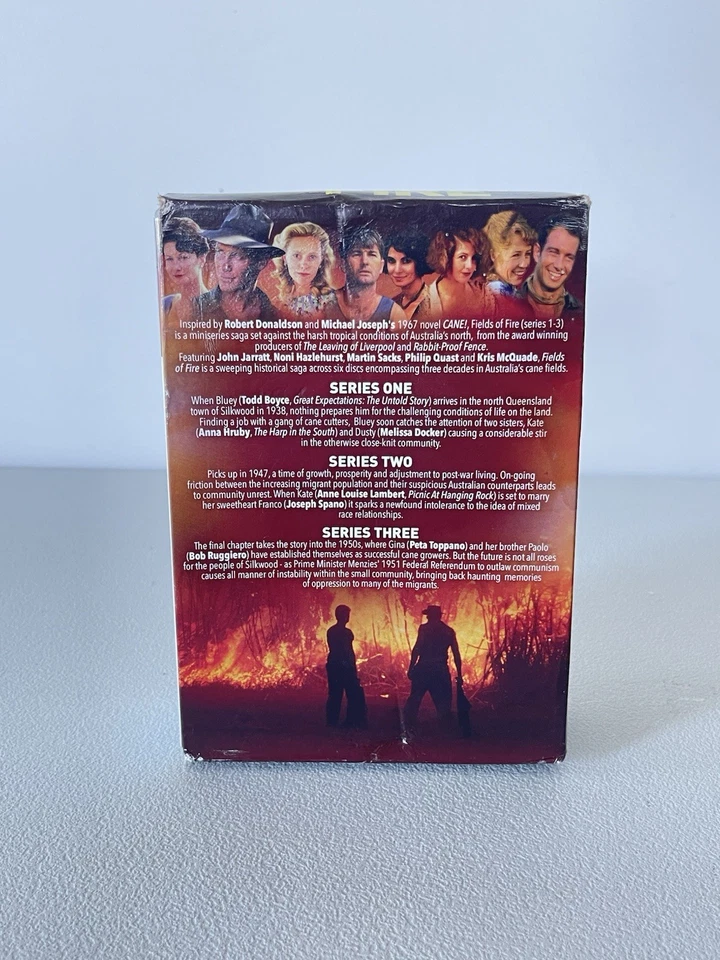 Fields of Fire: The Complete Series 1, 2, 3 - DVD Box Set 1988 - Damaged Front - Image 4 of 4