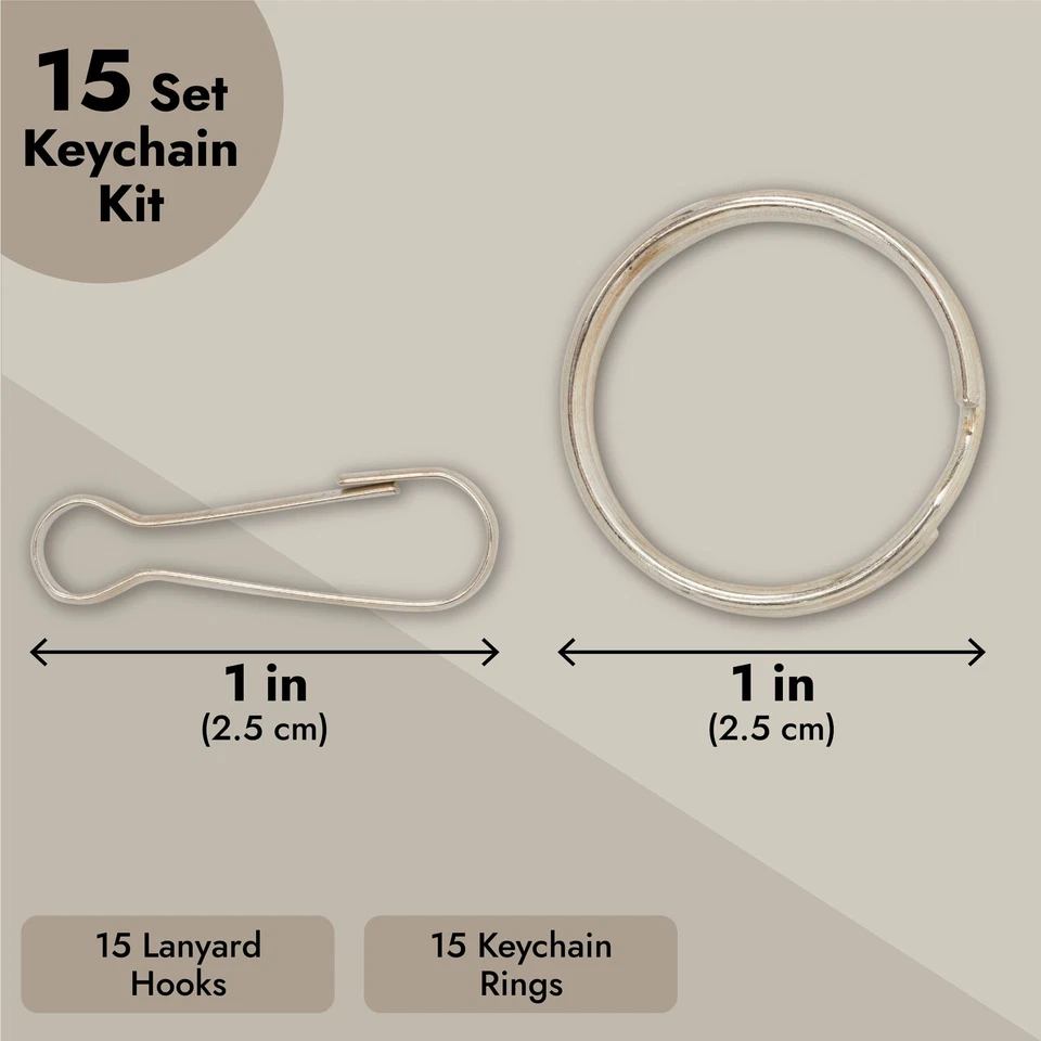 31 Colors Lanyard Gimp String Boondoggle Kit for 15 Keychains, 40 Ft each - Image 4 of 4